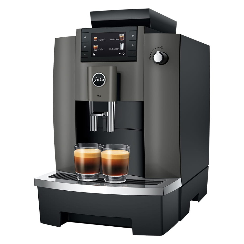 JURA W4 Dark Inox – profesionální automatický kávovar