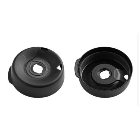 Černé náhradní víčko pro termohrnky KeepCup Thermal, velikosti S, M a L