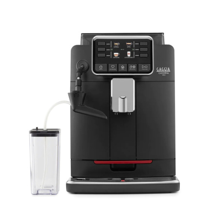 Použitý automatický kávovar Gaggia Cadorna Milk s nasazenou mléčnou nádobou, přibližně 76 porcí