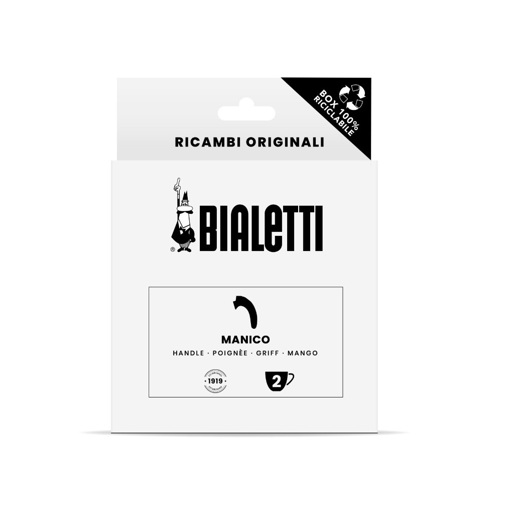 Náhradní rukojeť Bialetti pro moka konvičku New Moka Induction na 2 porce