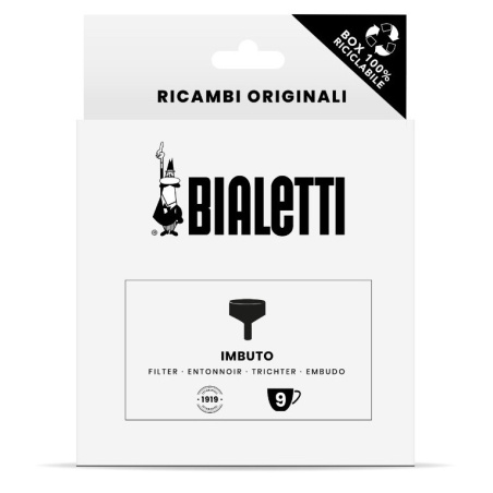 Náhradní trychtýř Bialetti pro Moka Express, velikost na devět porcí