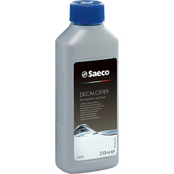 Láhev s odvápňovacím přípravkem Saeco o objemu 250 ml pro kávovary