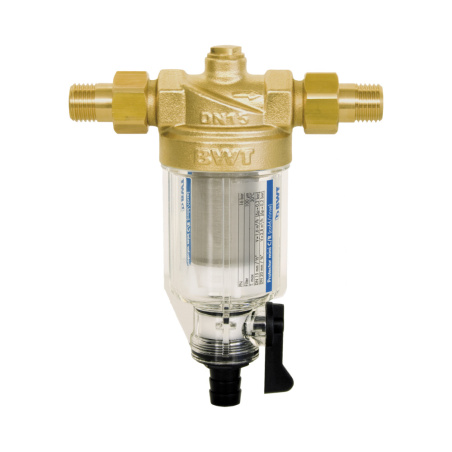 Mechanický předfiltr BWT Protector Mini C/R 1/2" s proplachem a filtrací 30 µm