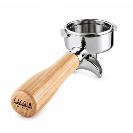 Dvouvýpustná páka Gaggia s rukojetí z jasanu