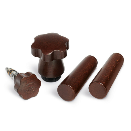 Ořechové dřevěné osazení La Pavoni, Walnut