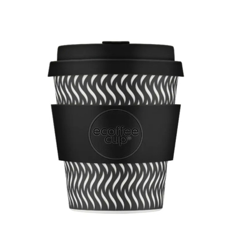 Ecoffee Cup se vzorem Spin Foam, termokelímek na 240 ml