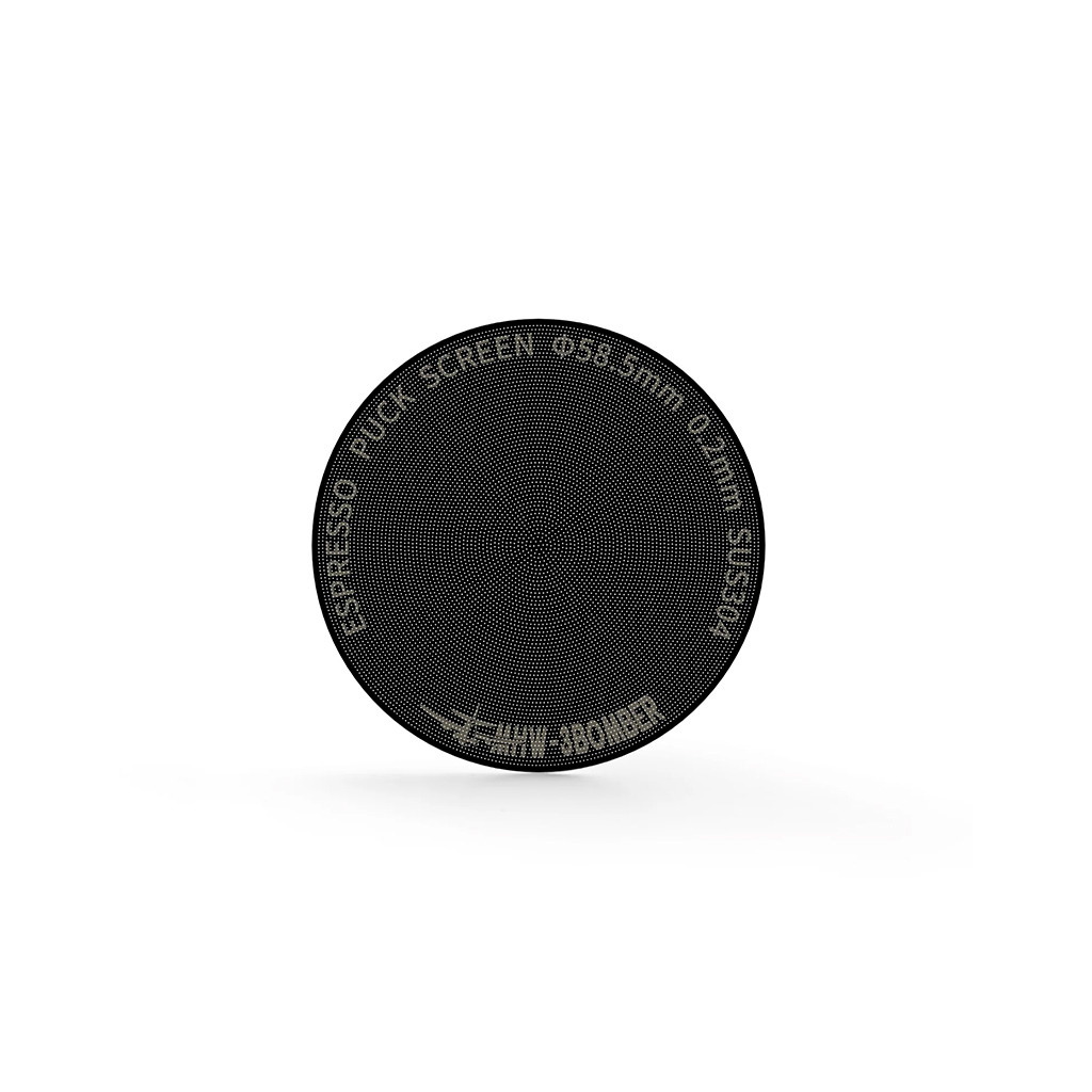Espresso puck screen MHW-3BOMBER, tloušťka 0,2 mm, průměr 58,5 mm Espresso puck screen MHW-3BOMBER, tloušťka 0,2 mm, průměr 58,5 mm