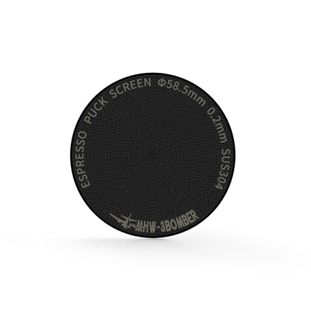 Espresso puck screen MHW-3BOMBER, tloušťka 0,2 mm, průměr 58,5 mm