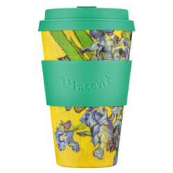 Ecoffee Cup s malbou Van Gogh Irises 1890, 400 ml