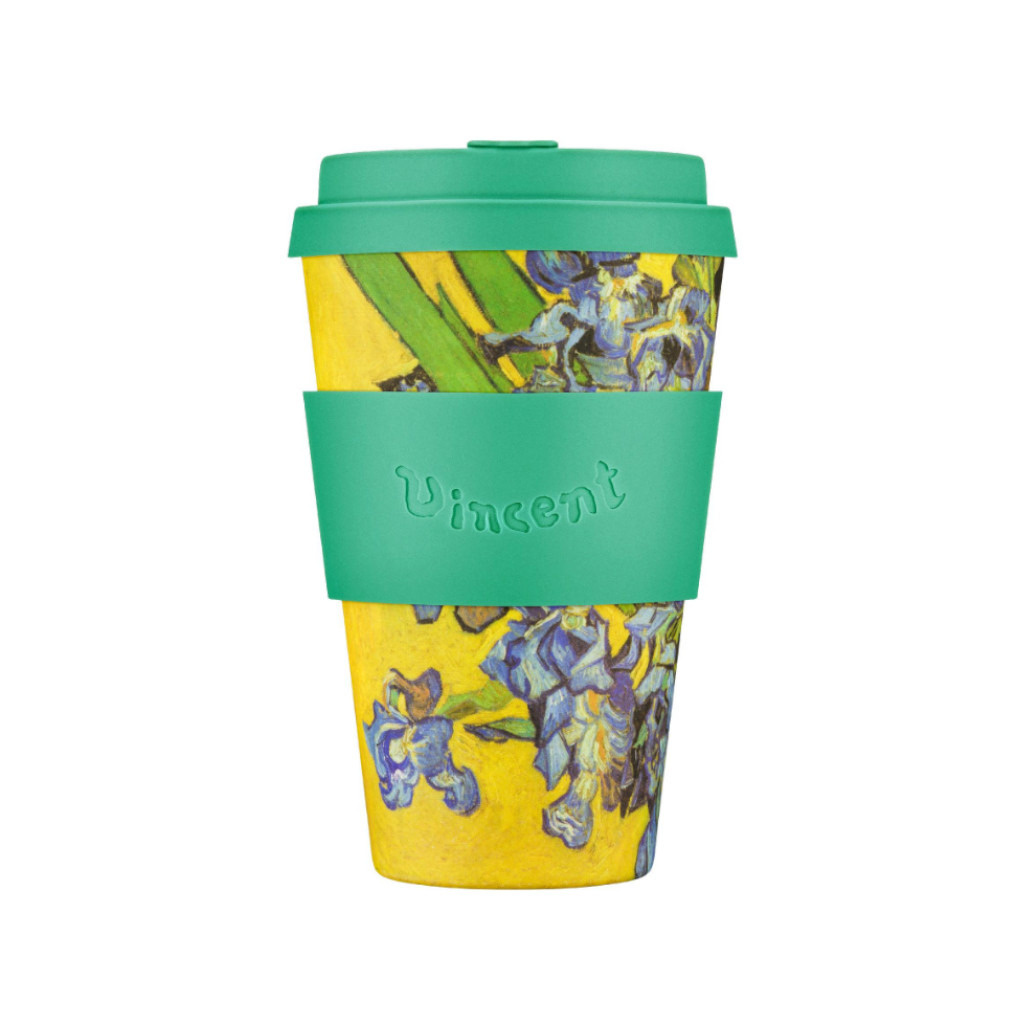 Ecoffee Cup s malbou Van Gogh Irises 1890, 400 ml