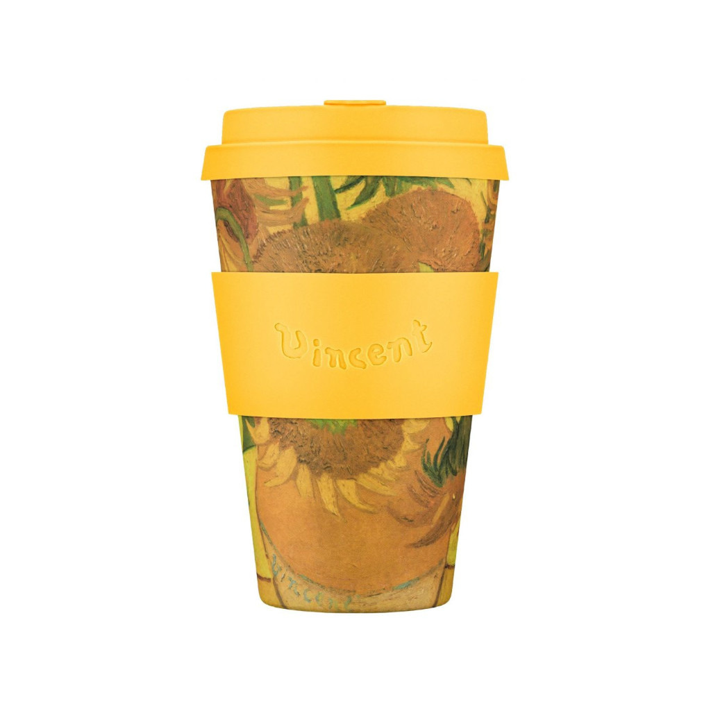 Ecoffee Cup 400 ml ve vzoru Van Gogh Sunflowers 1889