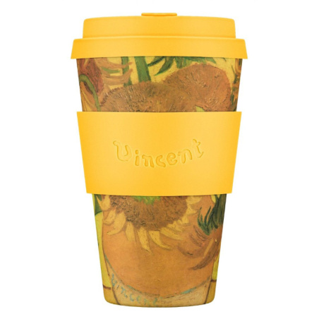Ecoffee Cup 400 ml ve vzoru Van Gogh Sunflowers 1889