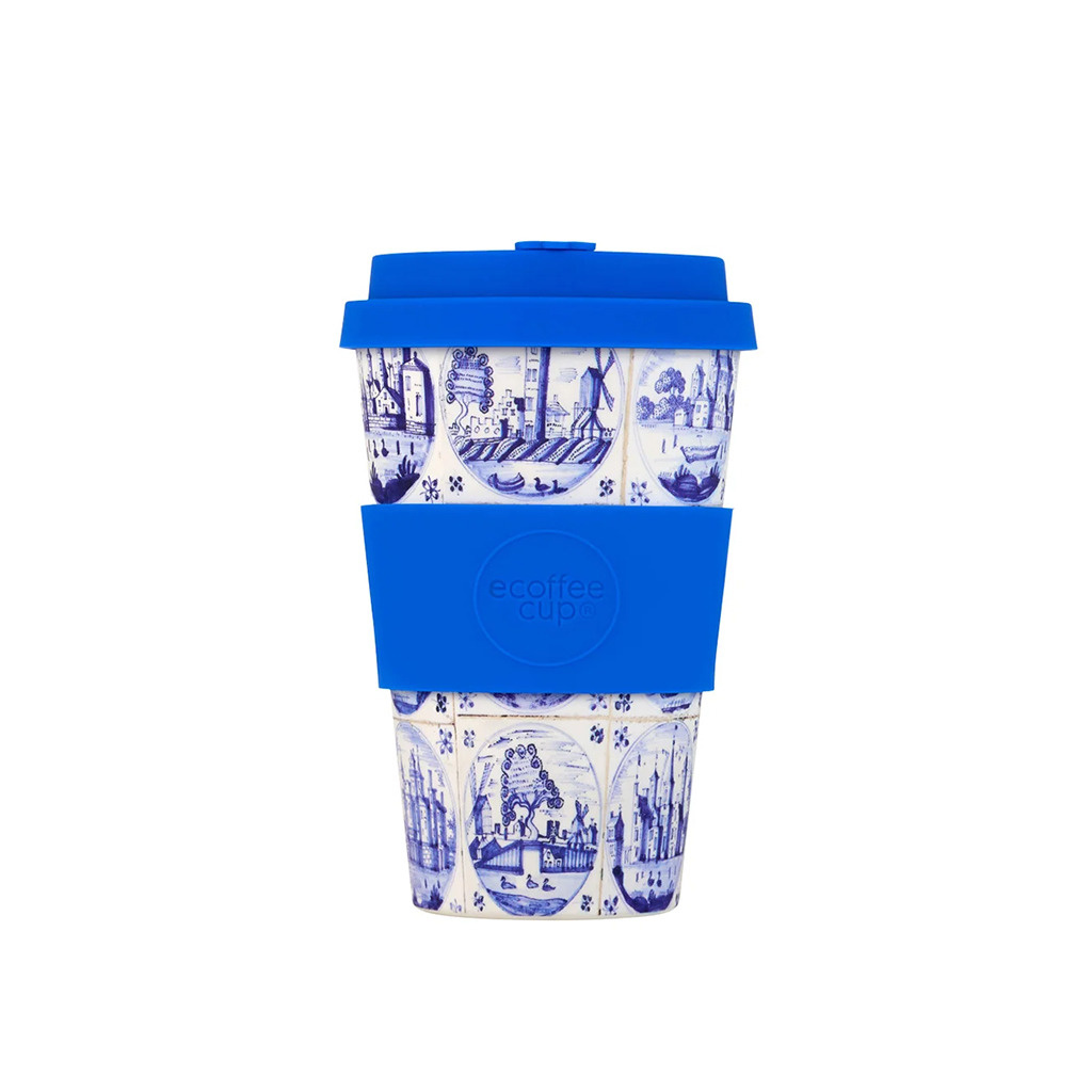Ecoffee Cup Delfts Blu, kelímek na kávu 400 ml