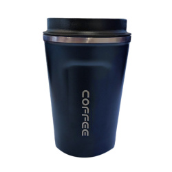 Modrý termohrnek Ecocoffee na kávu, 380 ml