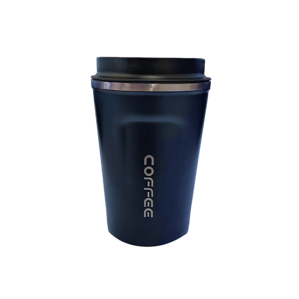 Modrý termohrnek Ecocoffee na kávu, 380 ml