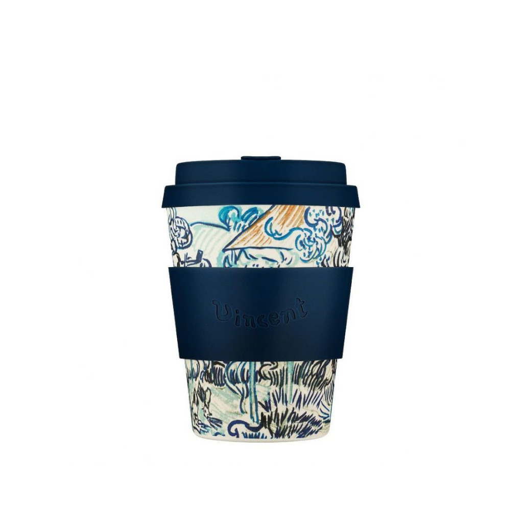 Ecoffee Cup 350 ml s motivem Van Gogh Old Vineyard with Peasant Woman