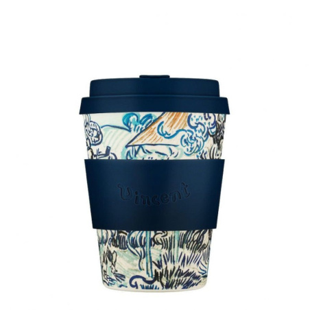 Ecoffee Cup 350 ml s motivem Van Gogh Old Vineyard with Peasant Woman