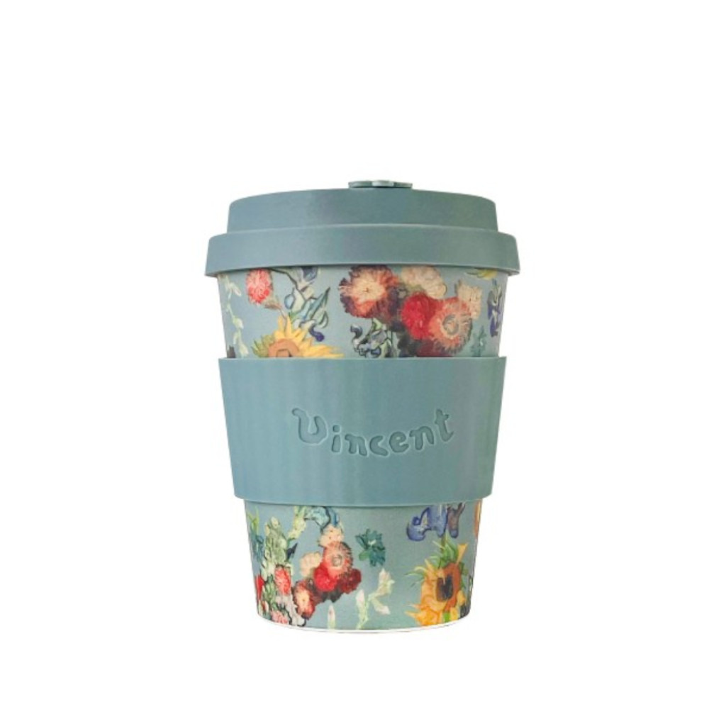Ecoffee Cup Van Gogh Flowers, termohrnek 350 ml