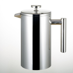 French press z nerezové oceli o objemu 600 ml, celkový pohled French press z nerezové oceli o objemu 600 ml, celkový pohled