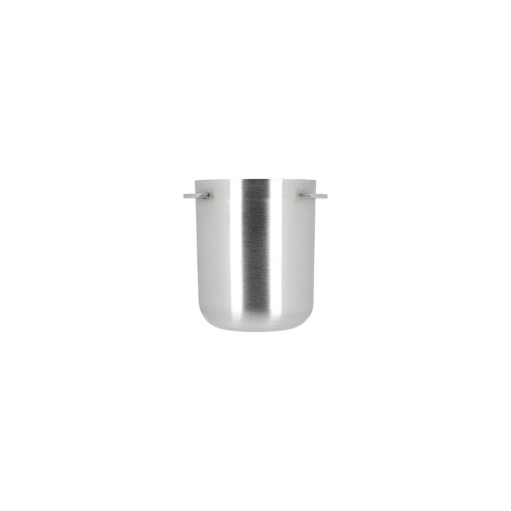 Nerezový dávkovací kelímek na mletou kávu o průměru 58 mm, celkový pohled Nerezový dávkovací kelímek na mletou kávu o průměru 58 mm, celkový pohled