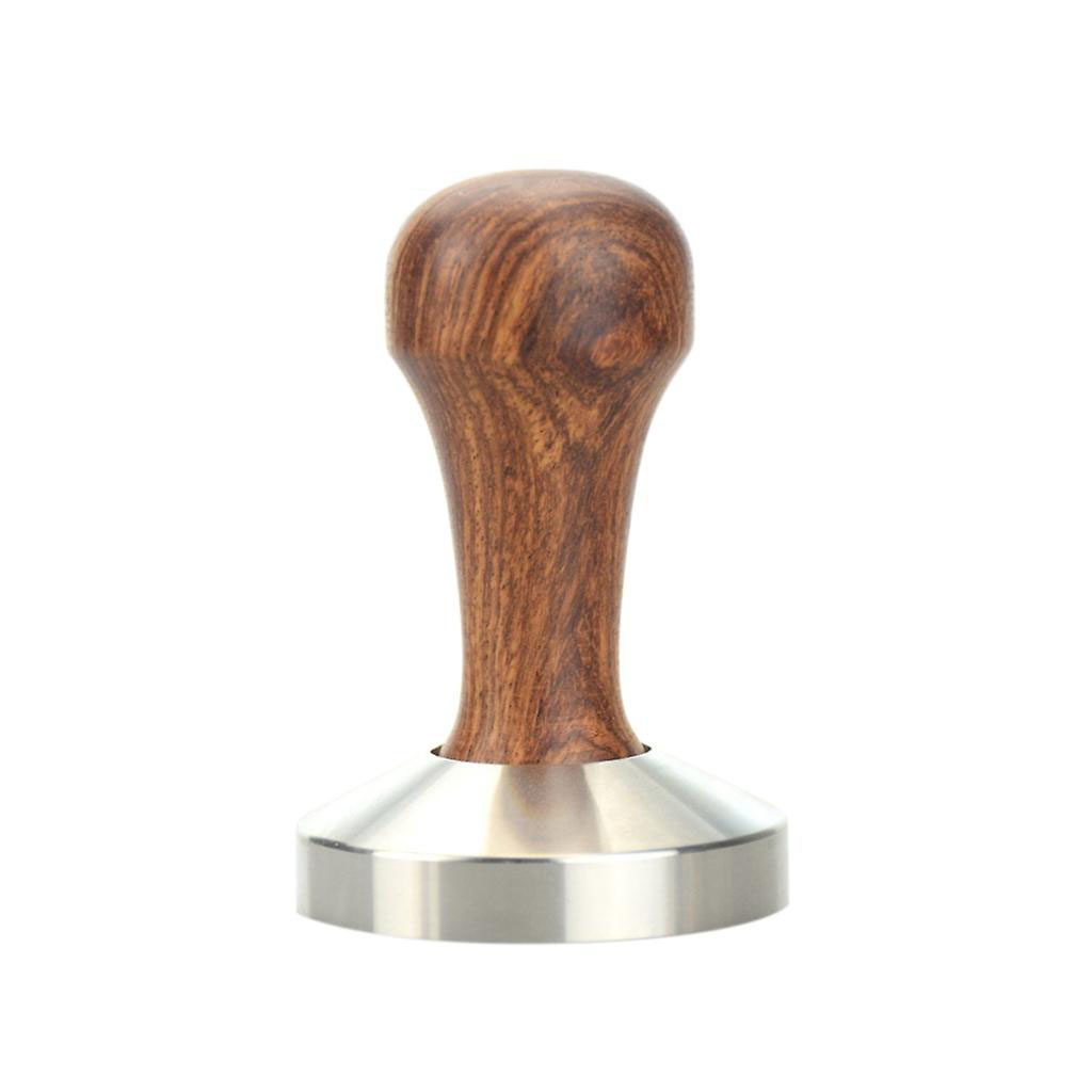 Tamper Ecocoffee 58 mm s nerezovou základnou a rukojetí z palisandru
