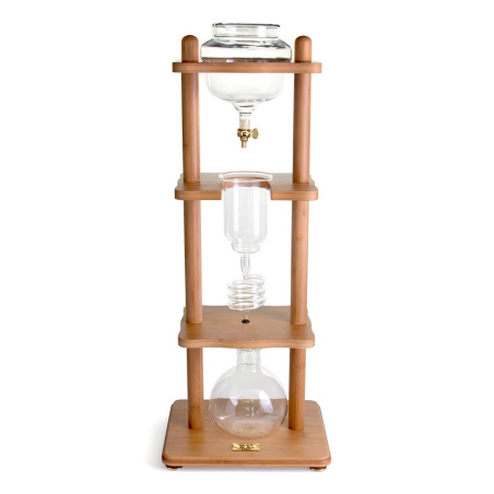 Yama Cold Brew Tower, dřevěná věž na cold drip pro 6 až 8 šálků