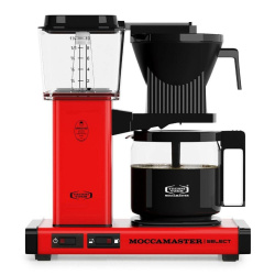 Zadní strana těla překapávače Moccamaster KBG Select