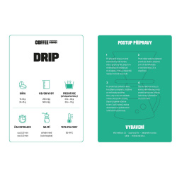 Dripper Yama Silverton v mědi zblízka, vidět tvar a povrch Dripper Yama Silverton v mědi zblízka, vidět tvar a povrch