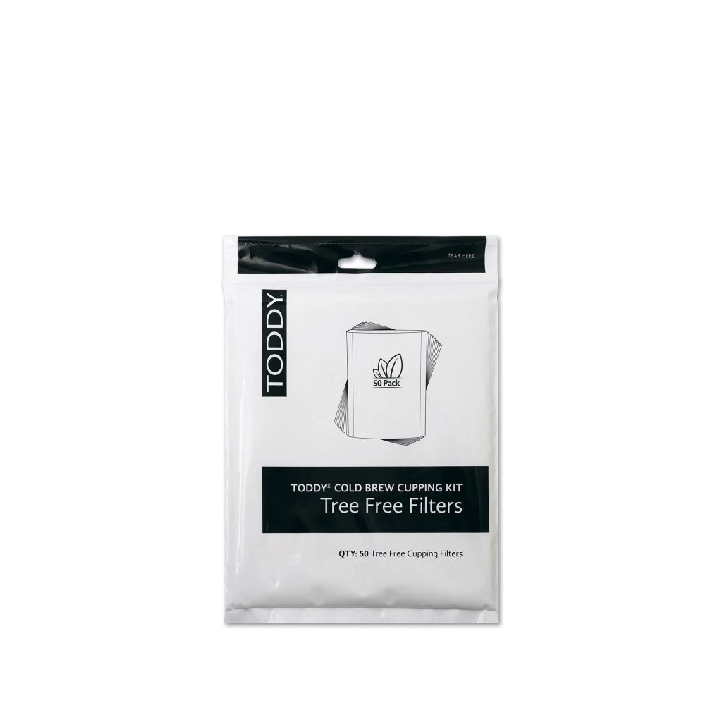 Papírové filtry Toddy pro cold brew cupping, balení po 50 kusech