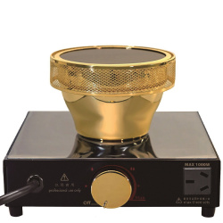 Halogenový ohřívač Hario Dial Beam Heater ke kávovým syfonům, celkový pohled