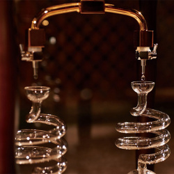 Detail skleněné spirály pro kapací věž Hario WDW-20