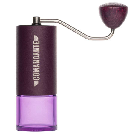 Ruční mlýnek Comandante C40 MK4 Nitro Blade Deep Purple BB Style, celkový pohled