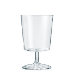 Sklenice Hario Glass Goblet na kávu a čaj z varného skla, 300 ml, celkový pohled
