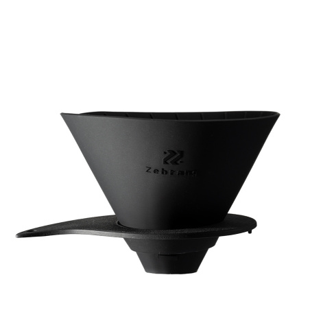 Skládací silikonový dripper Hario Zebrang V60 Flat 02, celkový pohled