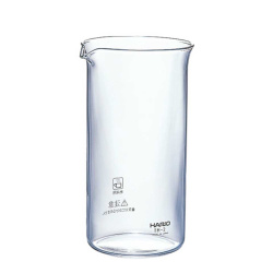 Náhradní skleněná nádoba Hario B-TH-4 pro french press velikosti 4 o objemu 600 ml Náhradní skleněná nádoba Hario B-TH-4 pro french press velikosti 4 o objemu 600 ml