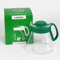 Karafa Bamboo Green s driperem V60 nahoře Karafa Bamboo Green s driperem V60 nahoře