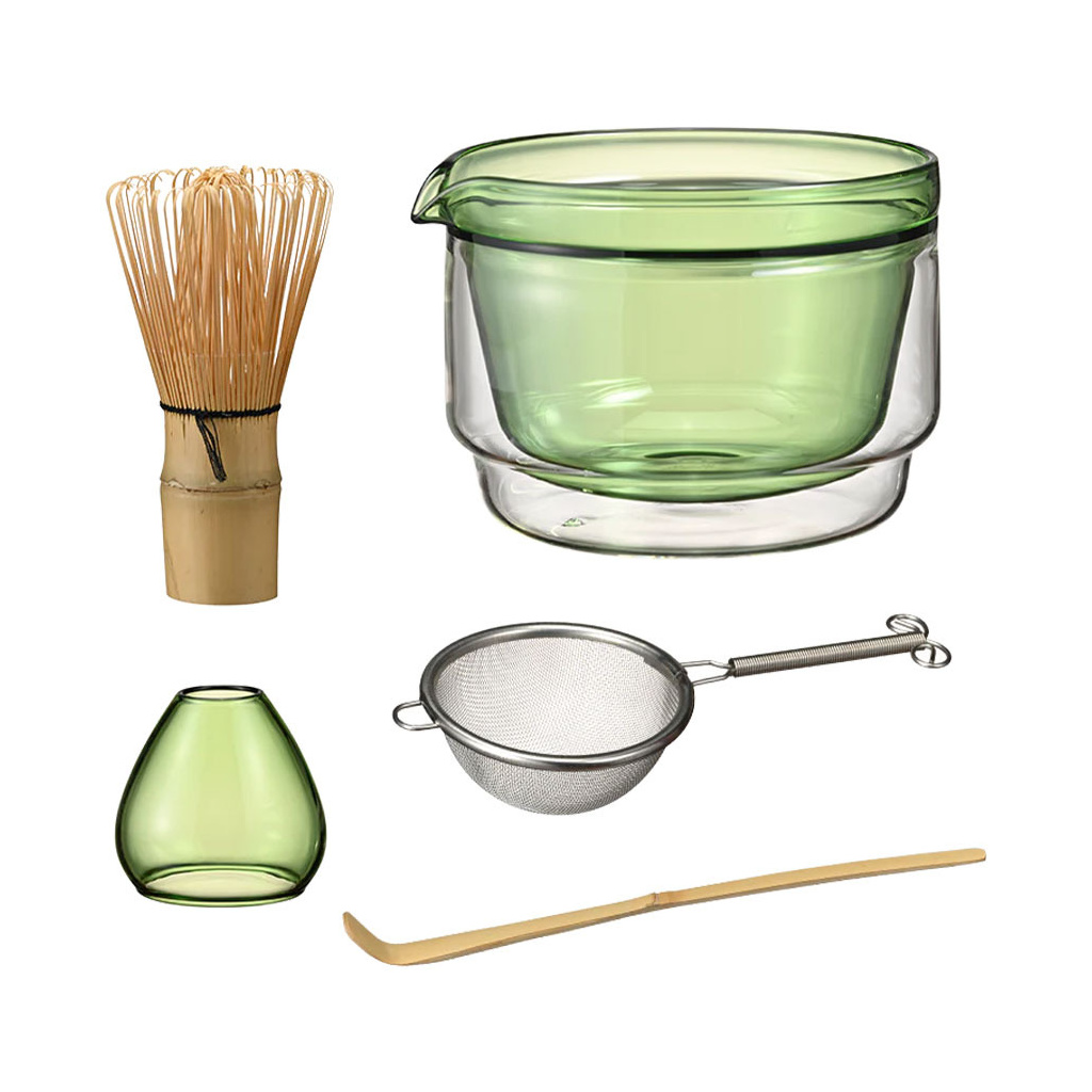 Sada Hario Matcha Collection na přípravu matchy, celkový pohled