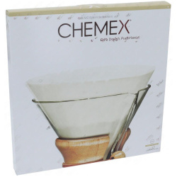 Papírové filtry Chemex FP-1 po 100 kusech v krabičce s potiskem výrobce