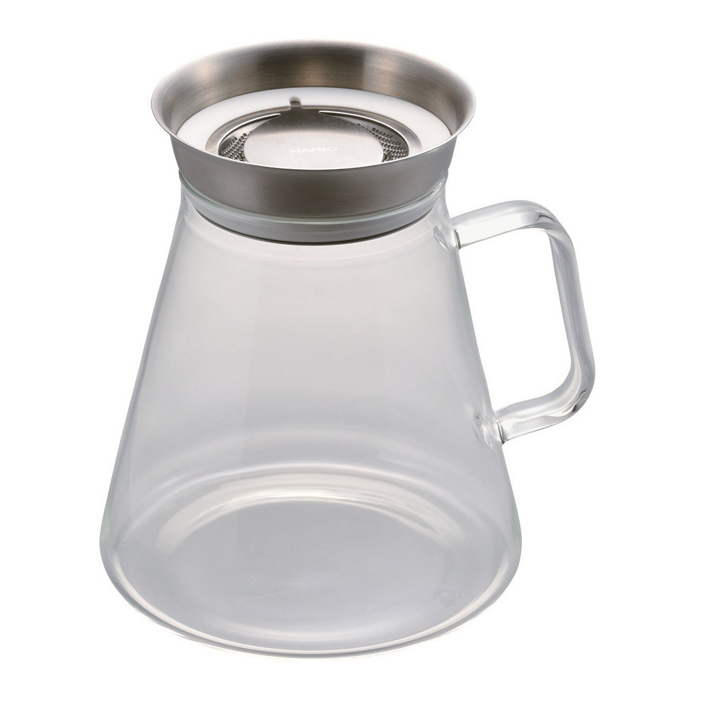 Konvička na čaj Hario Tea Server Simply z varného skla, celkový pohled