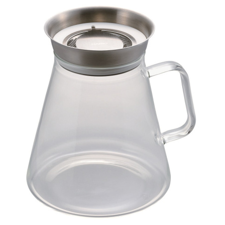 Konvička na čaj Hario Tea Server Simply z varného skla, celkový pohled