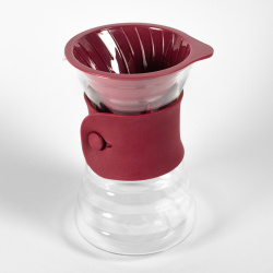 Brusinkový Drip Decanter z boku s ouškem