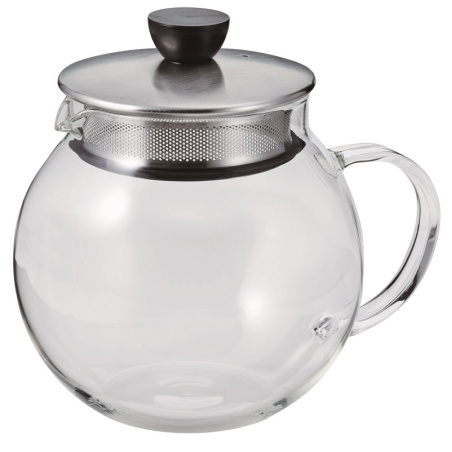 Skleněná konvice na čaj Hario Jumping Leaf Pot 600 ml, celkový pohled