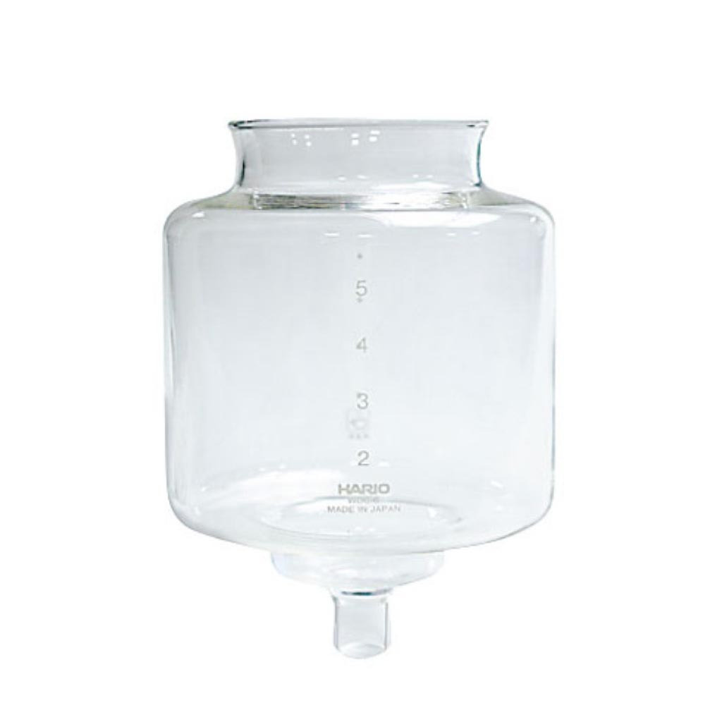 Horní skleněná baňka Hario BU-WDC-6 pro kapací věž Water Dripper, celkový pohled