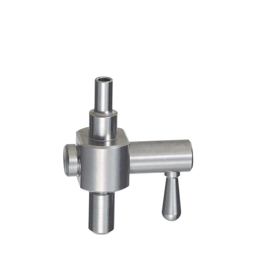 Náhradní nerezový kohoutek Hario C-WDC-6 pro věže Water Dripper, celkový pohled