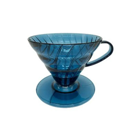 Výroční dripper Hario V60 02 k 20. výročí v odstínu Aizome Blue
