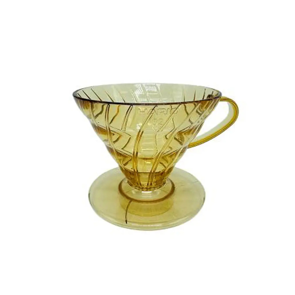 Výroční dripper Hario V60 02 k 20. výročí v odstínu Tsukimi Yellow