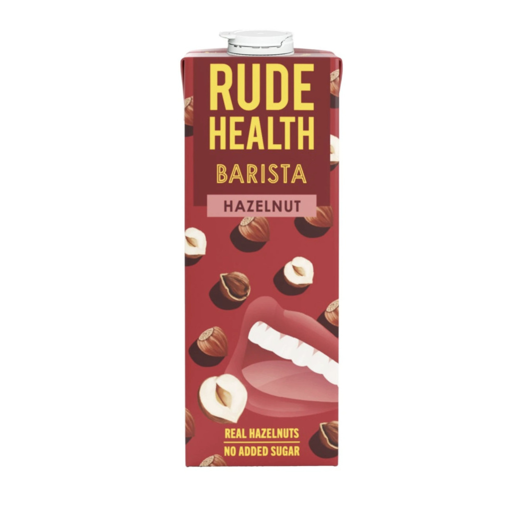 Lískooříškový rostlinný nápoj Rude Health Barista v balení 1 l