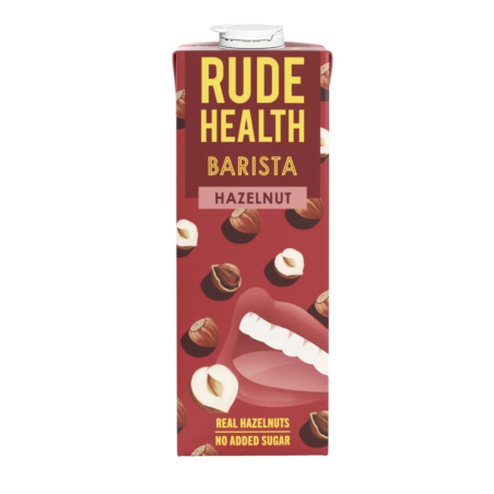 Lískooříškový rostlinný nápoj Rude Health Barista v balení 1 l
