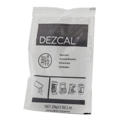 Odvápňovač kávovarů Urnex Dezcal v sáčku o hmotnosti 28 g