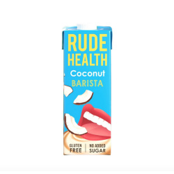 Kokosový rostlinný nápoj Rude Health Barista, krabice 1 l